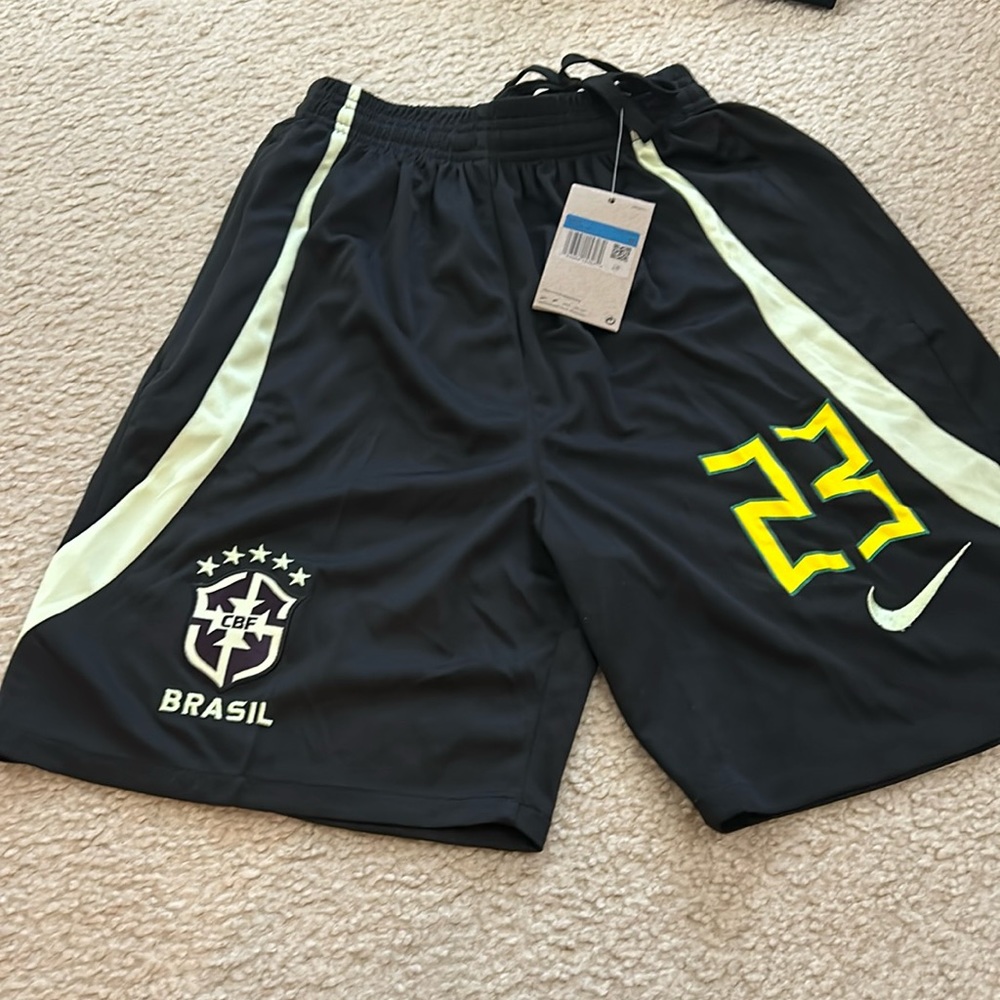 Brazil soccer shorts